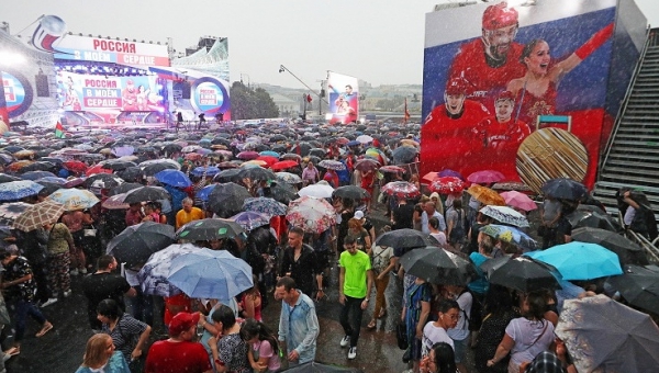 About 20,000 spectators come for Russia in My Heart concert in Moscow’s Manezh Square